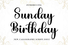 Sunday Birthday