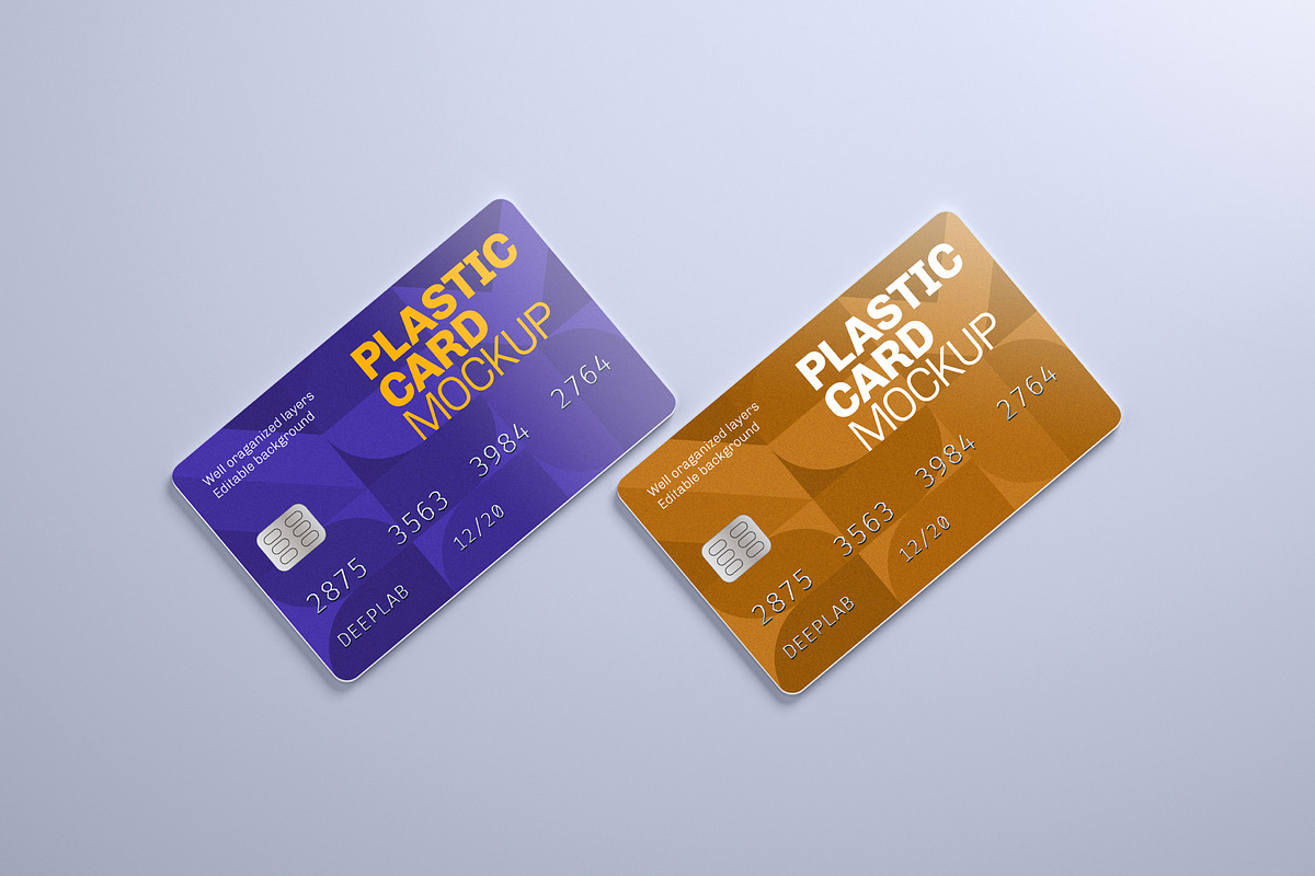 Plastic Card Mockup | Credit Card, a Print Template by Deeplab (Photo 10 of 26)