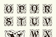 26 monogram with capital letters, a Branding & Logo Template by Pgmart (Thumbnail 6 of 7)