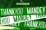 Mandey - Condensed Family Font, a Sans Serif Font by Afkari Studio (Thumbnail 9 of 9)