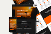 Roofing & Construction Wix Website, a Wix Template by Sky Dore Design (Thumbnail 1 of 11)