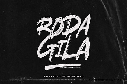 RODAGILA | Brush Font