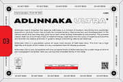 Adlinnaka Ultra - Display Font, a Sans Serif Font by HARMNESSLESS (Thumbnail 2 of 6)
