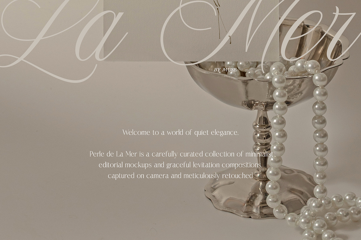 Perle De La Mer Mockups, a Product Mockup by Muse Mockups (Photo 5 of 16)