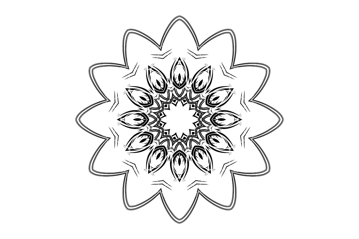 Premium Mandala Illustration Pack, a Decorative Illustration by NJ Himel (Photo 51 of 101)