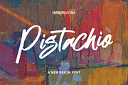 Pistachio, a Handwritten Font by Gatype (Thumbnail 1 of 10)