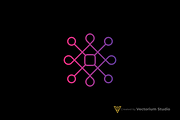 Square Knot Geometric Logo, a Branding & Logo Template by Vectorium Studio (Thumbnail 7 of 16)