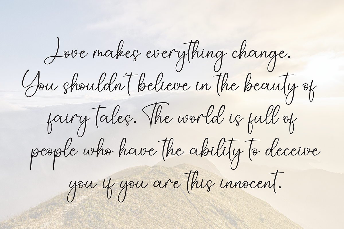 Vintage Smothies | Script Font, a Handwritten Font by Scratchones (Photo 6 of 8)