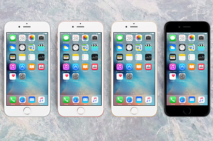 iPhone 6S PSD • Mockup all-in-one