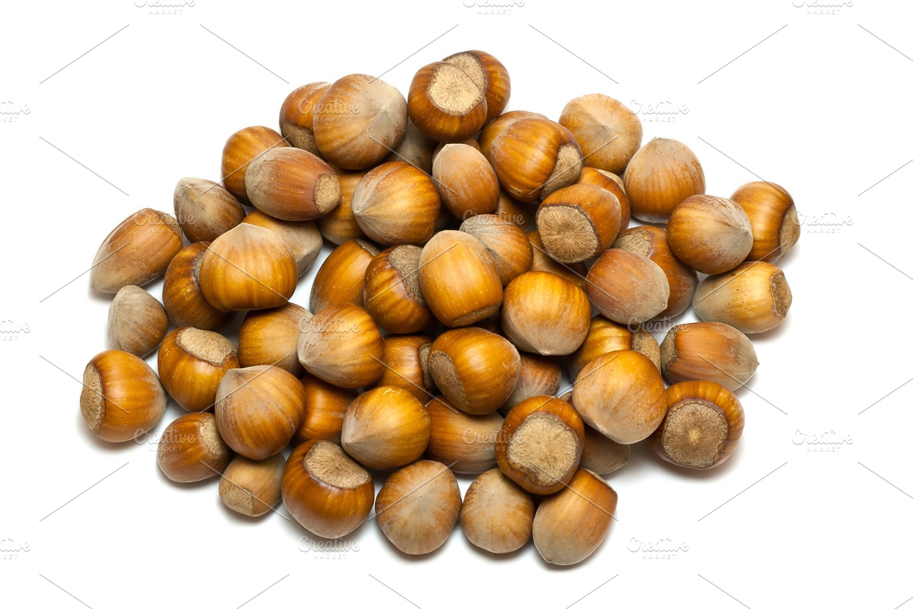 Hazelnuts featuring nuts, nut, and hazelnut, a Food & Drink Photo by Leonid Andronov