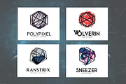 Futuristic & Geometric Logos Bundle, a Branding & Logo Template by AN Productions (Thumbnail 27 of 47)