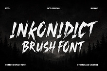 Inkonidict Horror Brush Halloween