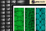 120 Procreate Leaf Textures Brushes, a Brush Add-On by DrawingStoryShop (Thumbnail 4 of 7)