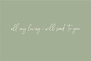 Elleanor - Handwritten Font, a Script Font by Fikryal Studio (Thumbnail 4 of 9)