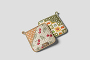 Modern Oven Mitts Mockup, an Advertising Mockup by bimockup (Thumbnail 6 of 6)