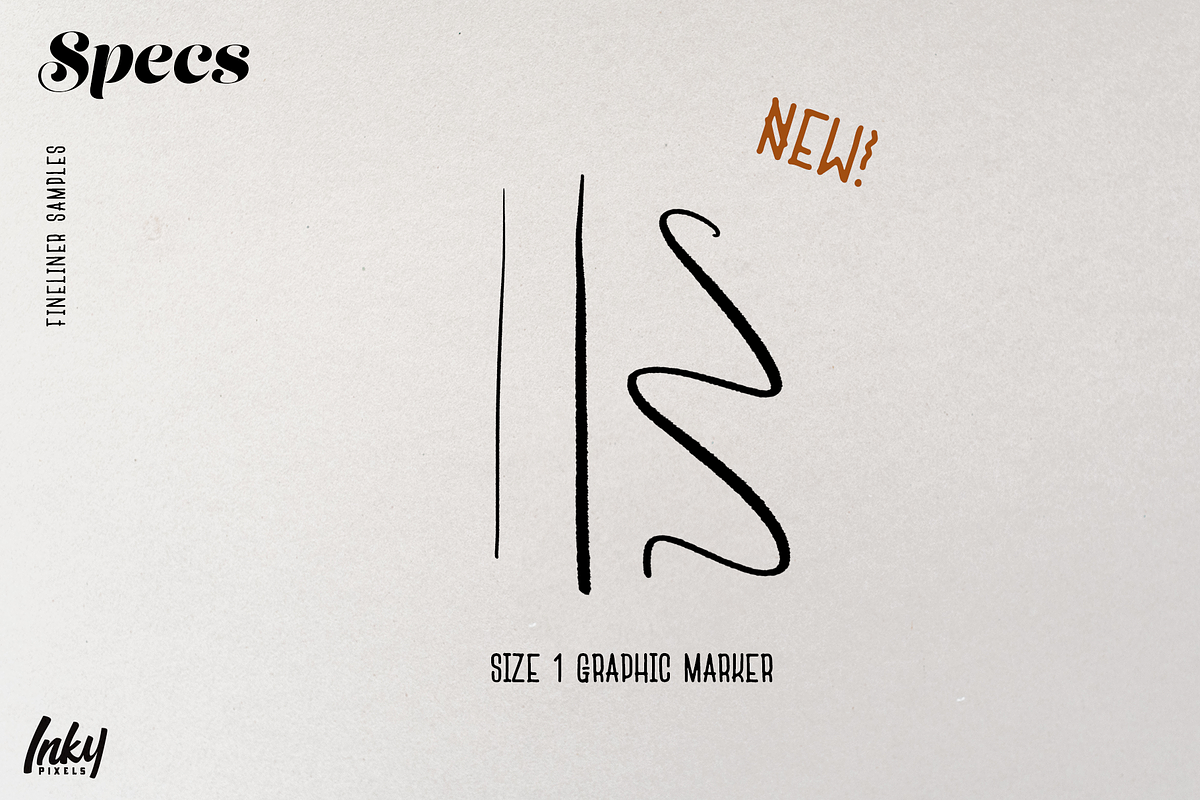 FineLiner Ink Procreate Brushes, a Brush Add-On by Inky Pixels (Photo 6 of 11)
