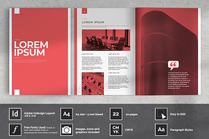 Red Business Proposal Layout