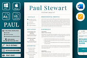 Systems Analyst Resume and Cover L., a Resume Template by HIRED Design Studio (Thumbnail 1 of 11)