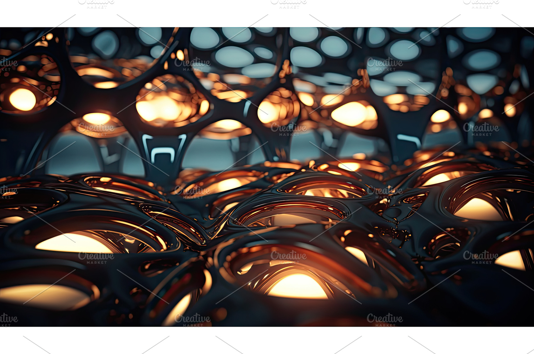 intricate racetrack lights ai, a Technology Photo by pikepicture