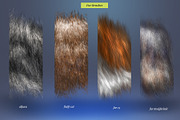 Realistic Fur & Hair Brushes, a Brush Add-On by ZiziMarket (Thumbnail 3 of 7)