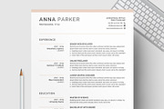 Resume/CV, a Resume Template by Creatune (Thumbnail 3 of 4)