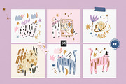 Tigers dreams - graphic collection, an Animal Illustration by avdnadi (Thumbnail 9 of 10)