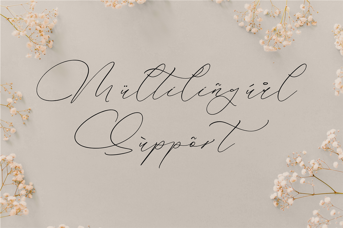 Andaluse Selioth Beauty Script Font, a Script Font by Storytype Studio (Photo 12 of 15)