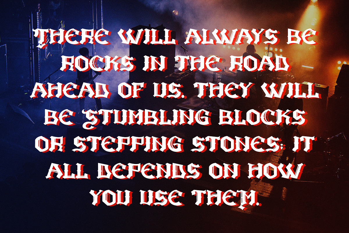 Sonicfair - Gothic Typeface Font, a Handwritten Font by Arendxstudio (Photo 9 of 9)