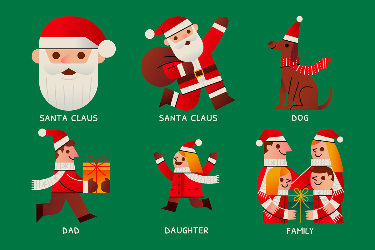 66 Christmas Design Elements, a Food Illustration by monkik (Photo 6 of 16)