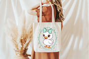 Preppy Valentines Goose Png,, an Illustration by Designking (Thumbnail 5 of 6)