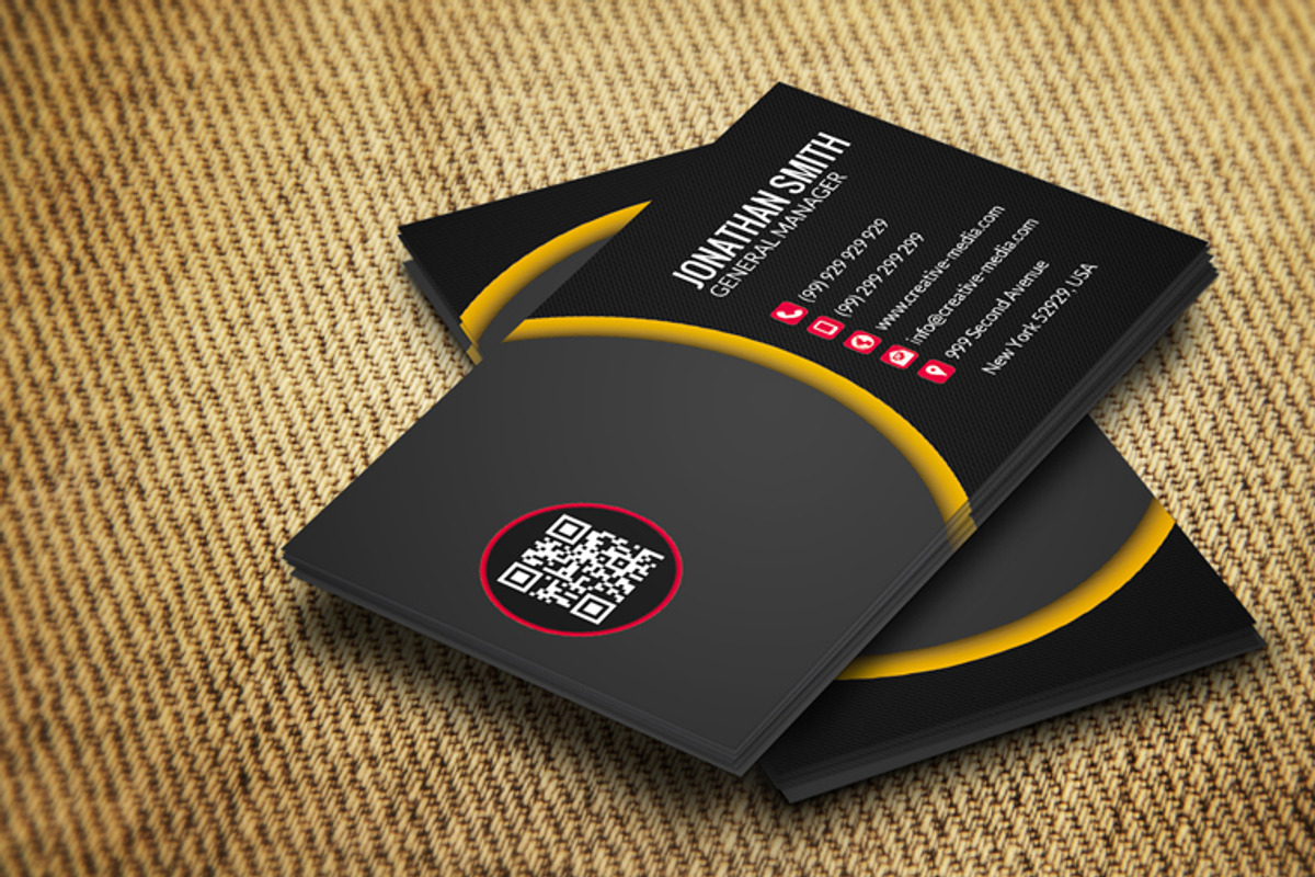 Modern Business Card CM033, a Business Card Template by annozio (Photo 4 of 4)
