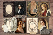 Wuthering Heights Scrapbook Kit, a Person Illustration by Secret Helper (Thumbnail 3 of 8)