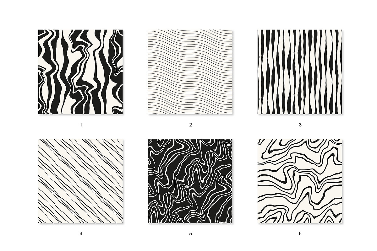 Uneven Stripes | Surface Design, a Pattern Graphic by Curly_Pat (Photo 3 of 14)