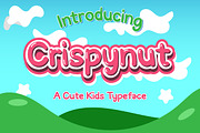 Crispynut Kids Cute Typeface, a Font by IHDSTD (Thumbnail 1 of 4)