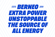 Berneo – Modern Condensed Font, a Sans Serif Font by Yukita Creative (Thumbnail 5 of 10)