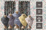 SQUARE PLACE, a Pattern Graphic by rumacorakstudio (Thumbnail 6 of 6)