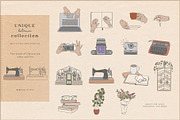 Unique Botanic Collection, a Technology Illustration by Julia Dreams (Thumbnail 9 of 10)