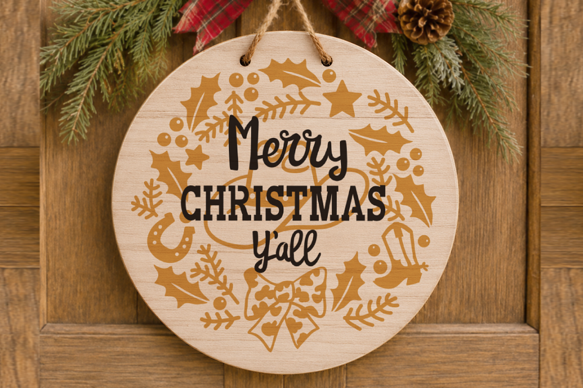 Western Christmas Boots Bundle SVG, a Seasonal Illustration by TanchaArt (Photo 9 of 9)