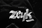 Zeyk Brush Font & Typeface, a Script Font by JotaPe / JNP Studio (Thumbnail 1 of 4)