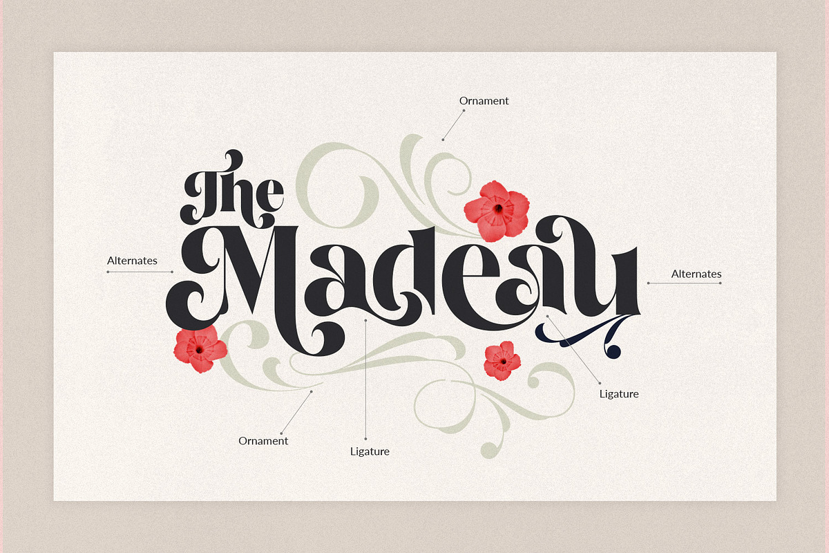 Losta Frida - Decorative family, a Sans Serif Font by creativemedialab (Photo 2 of 20)