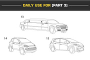Vector Car illustrations (1st SET), an Illustration by Cartoon Lab (Thumbnail 4 of 8)