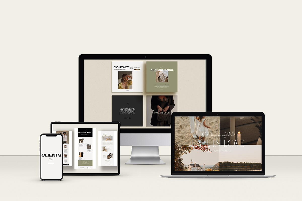 Fall In Love Bundle Collection, a Social Media Template by La P'tite Minimaliste (Photo 1 of 15)