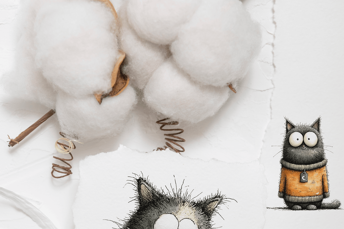 14 Quirky Cat, an Animal Illustration by Pati Charm Studio (Photo 7 of 8)