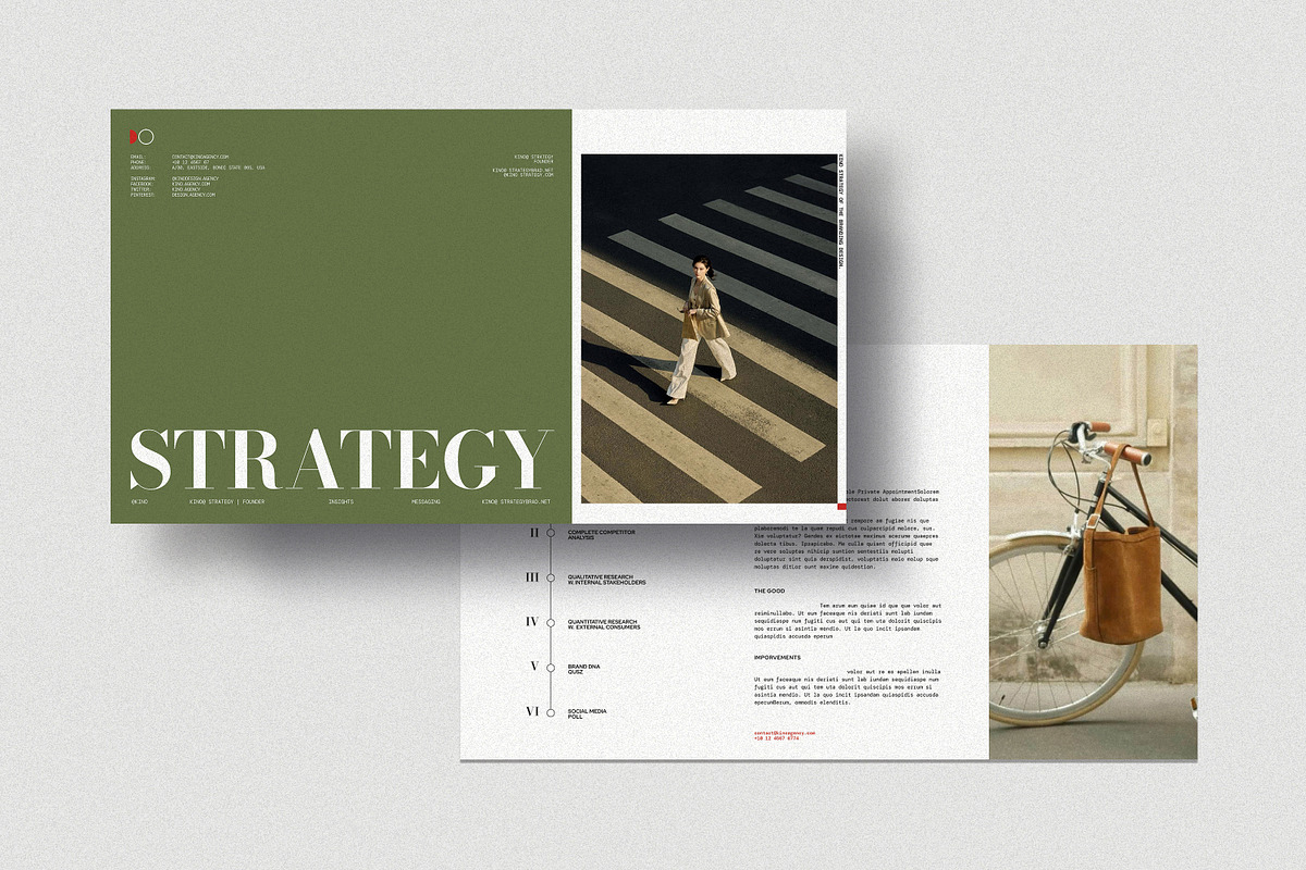 KINO | Brand Strategy, a Presentation Template by creathrivestudio (Photo 10 of 12)