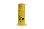 Twist Tumbler Mockup Template, a Household Mockup by DesignRushMarket (Thumbnail 5 of 6)