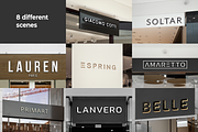 3D Logo Storefront Mockups, an Advertising Mockup by Mint Mockups (Thumbnail 3 of 11)