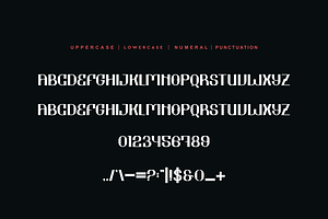 Gerosaf - Horror & Gothic Font