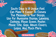 South Days - Playful Font, a Handwritten Font by Viswal Studio (Thumbnail 2 of 6)