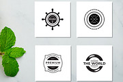Vintage Badge Design Template, a Stationery Template by MightyDesign (Thumbnail 2 of 6)