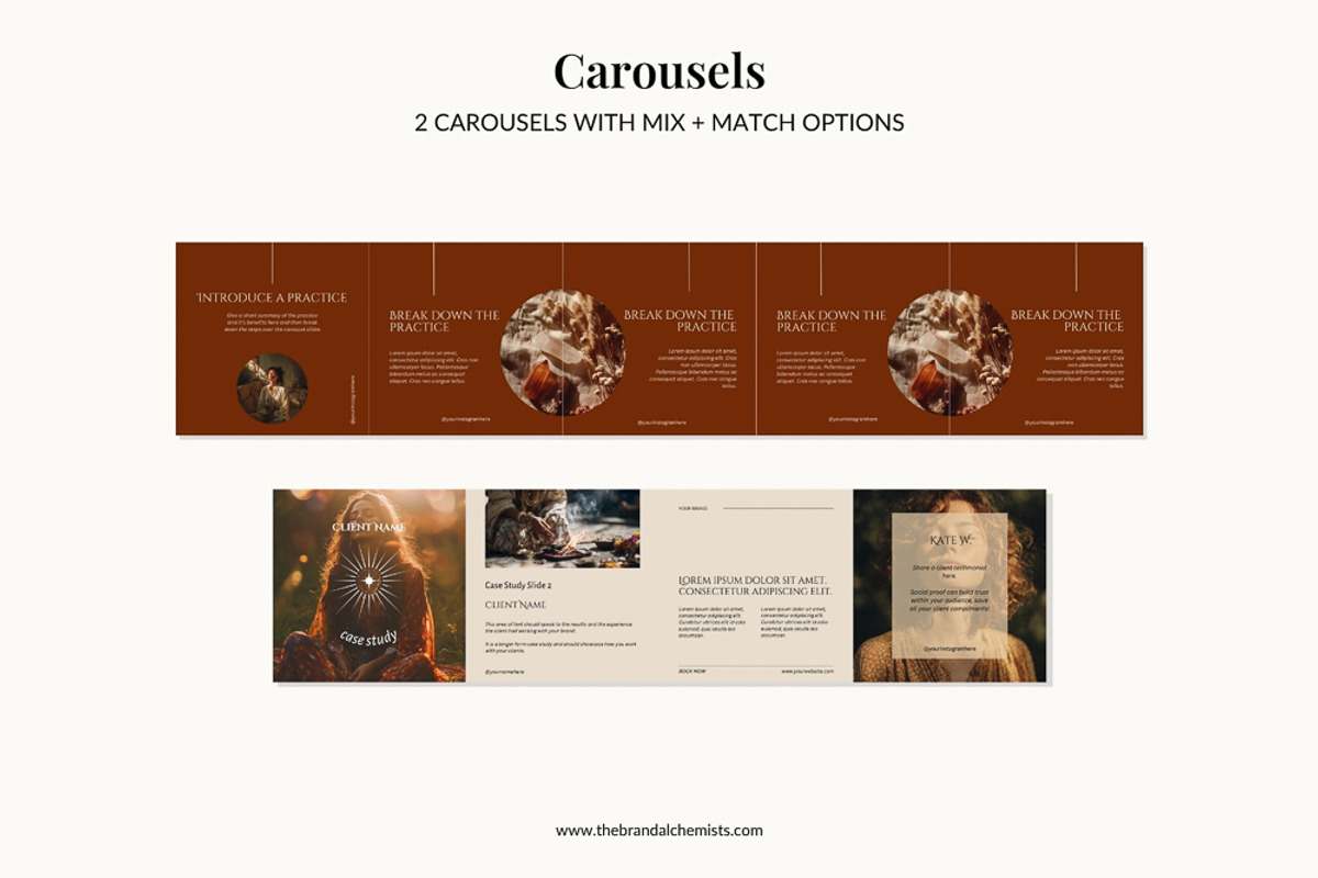 Modern Alchemist Instagram Templates, a Social Media Template by The Brand Alchemists (Photo 7 of 13)